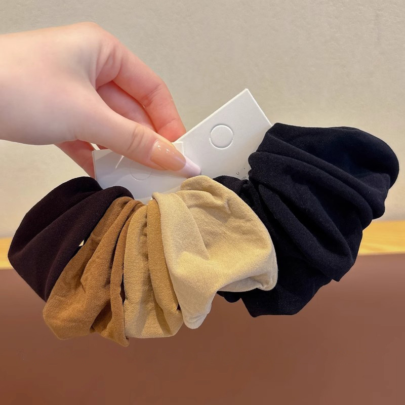 Máscara coreana anillo de cabello grueso borde ancho sin costura de alta elasticidad cabeza cuerda toque de cabello de goma guarniciones de alto valor de belleza