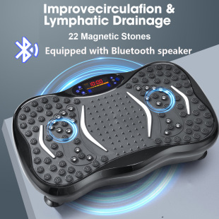 Factory direct selling lipo foil machine Bluetooth music model trembling machine, motion motion, household sports, weight loss fat burning fitness