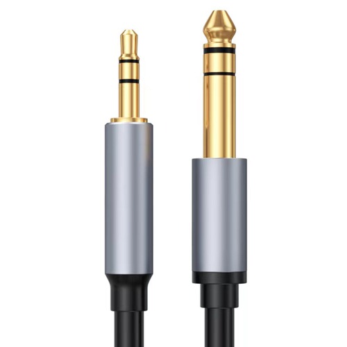 3.5mm to 6.5mm audio cable male to male audio mixer amplifier 6.5mm electric guitar cable