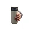 Japanese glass suitable for men and women, handheld cup stainless steel with glass