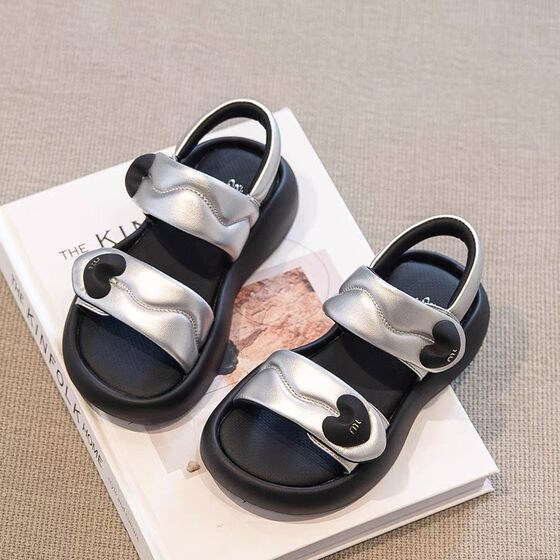 Girls' Sandals 2025 New Summer Explosions Children's Sports Sandals Stylisness Girls Shoes Summer Big Kids Students