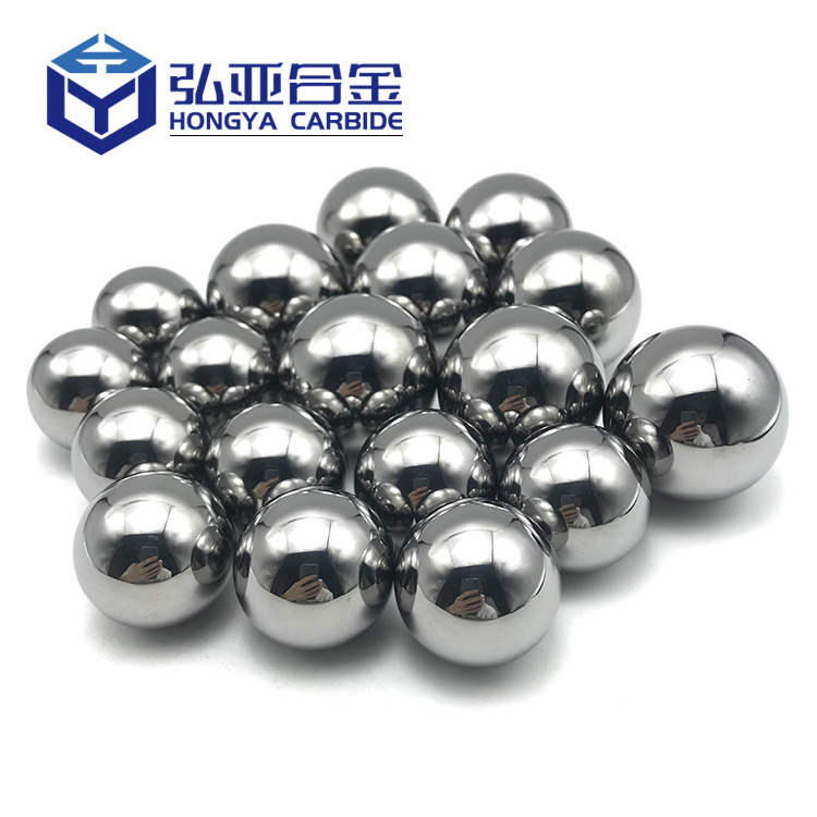 株洲厂家供应钨钢球硬度91.5HRA碳化钨研磨球 硬质合金钨钴滚珠