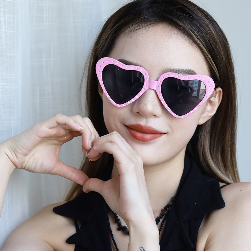 Gafas Decorativas de Corazón para San Valentín de Plástico ABS para Fiestas y Celebraciones