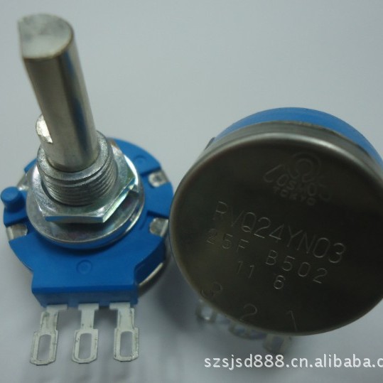 现货日本TOCOS 长寿命 电位器 RVQ24YN03-25F-B502 5K游戏机