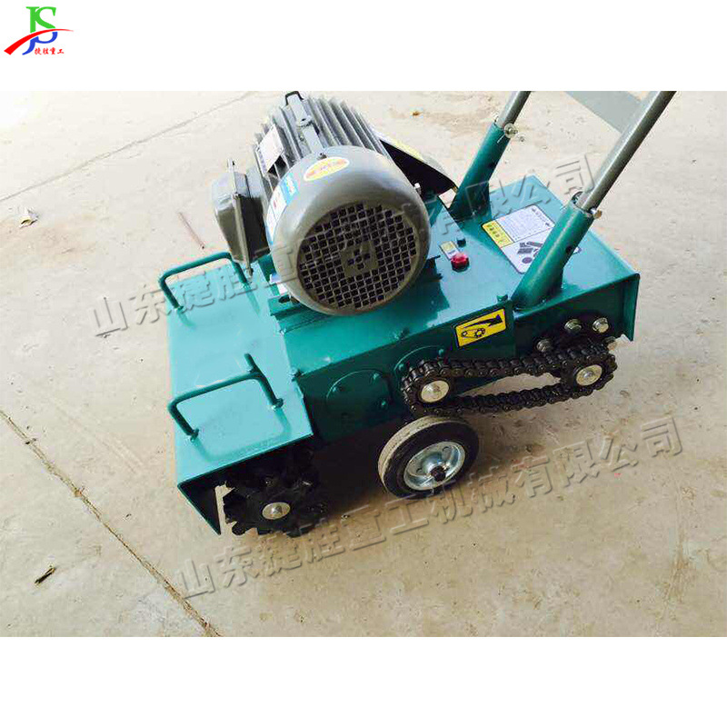 Máquina de limpieza de pavimento de hormigón máquina de fresado de piso de cemento de empuje manual pequeña máquina de limpieza de cabezal de corte de aleación