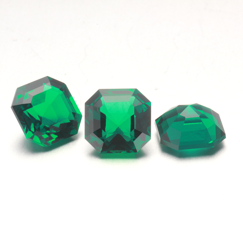 5g Weight Ornaments Home Textiles & Decor Type Lab-grown Gemstone Material Tower, Solid Color Pattern Emeralds Color 1 Piece Lab-grown Gemstone Lab Created Gemstones 无