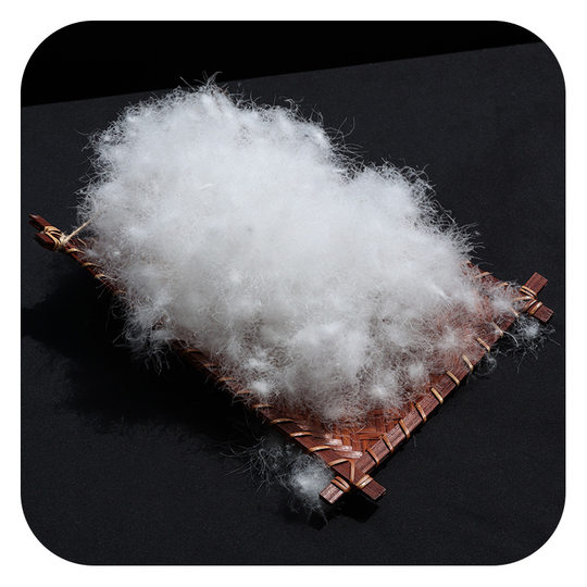 National standard down manufacturers wholesale 90 white duck down pure white clothing standard e-commerce testing bulk 95 duck down filler
