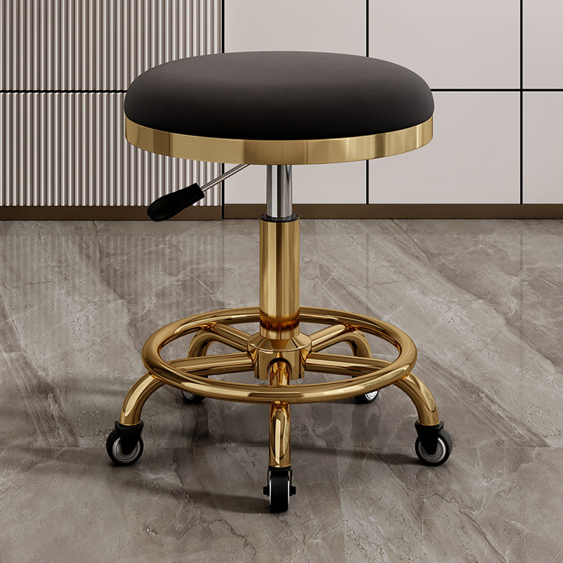 silla de dentista de estética elevadora polea de manicura silla giratoria silla de computadora silla de laboratorio maestro taburete