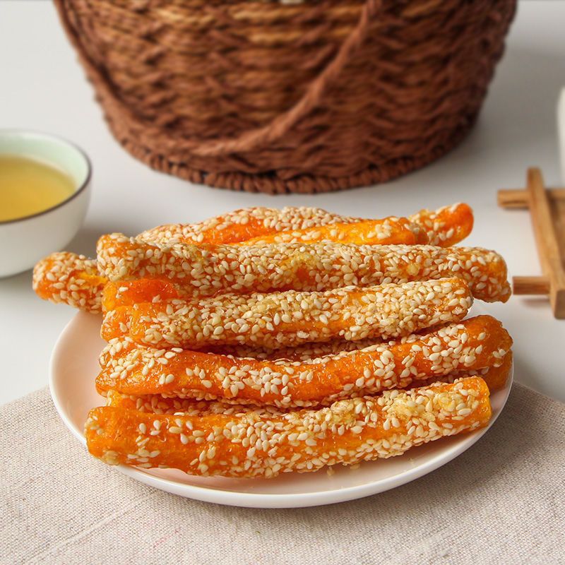 拔丝地瓜香酥红薯脆网红油炸番薯特产连城地瓜干休闲办公零食食品