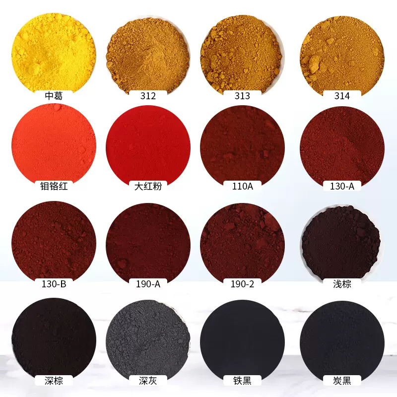 颜料氧化铁颜料色粉颜料厂家氧化铁红氧化铁黑氧化铁绿氧化铁蓝