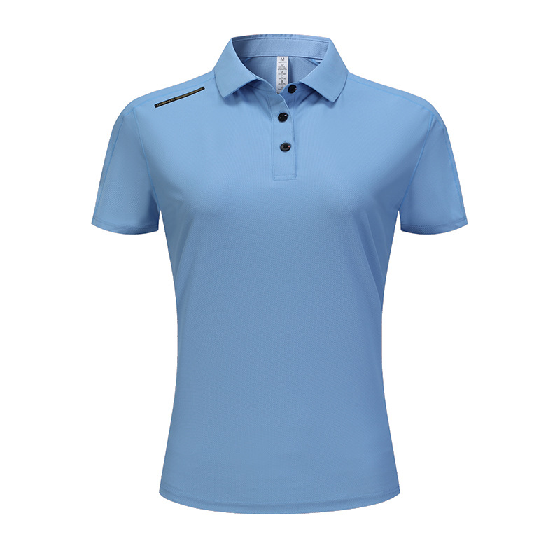 Ropa de hombre de lujo ligero, ropa de trabajo de alta gama, camiseta de solapa, camiseta de polo de secado rápido deportivo de manga corta para hombre, personalización