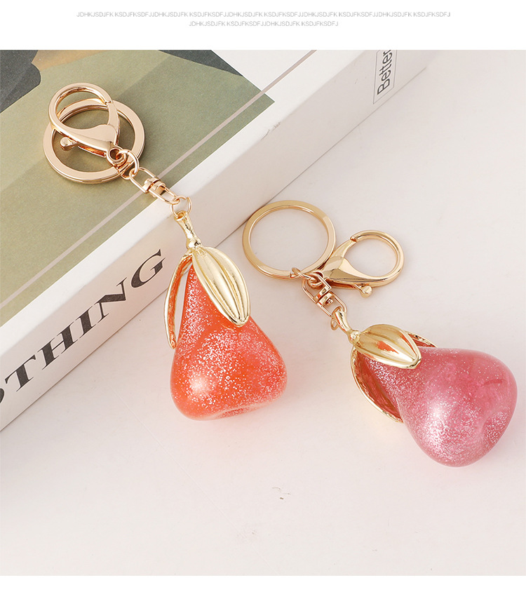 Estilo Moderno Aleación Fruta Mujeres Colgante De Bolsa Llaveros display picture 4
