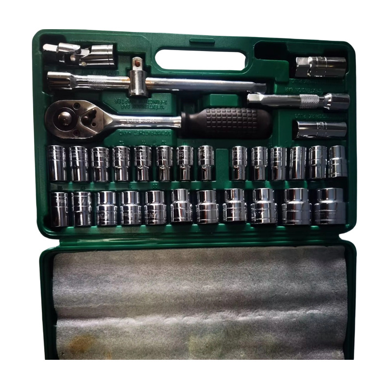 厂家供应32件套机修工具  汽修维护工具  家用组合工具套装