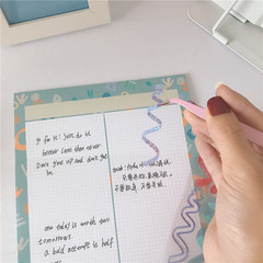 Sticker notebook black tweezers DIY clip 1.0MM black tweezers stainless steel fleshy pink elbow student