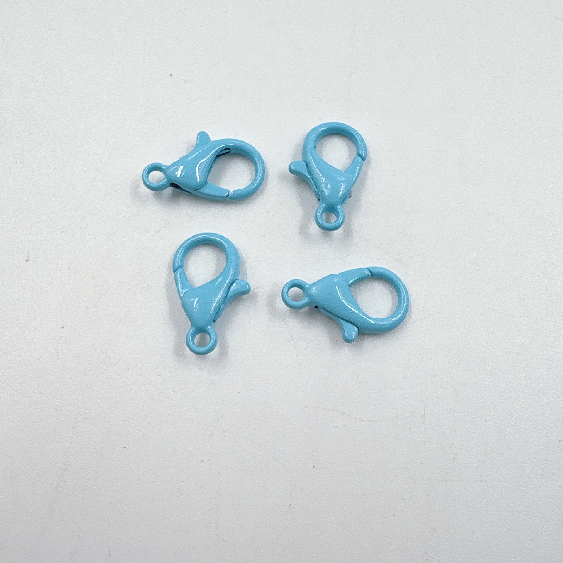 Pintura color langosta hebilla diy accesorios de joyería perro hebilla llavero caramelo color aerosol pintura aleación de zinc hebilla de la langosta