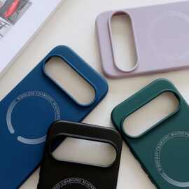 适用google pixel 10手机壳素材直边液态硅胶谷歌10磁吸手机壳