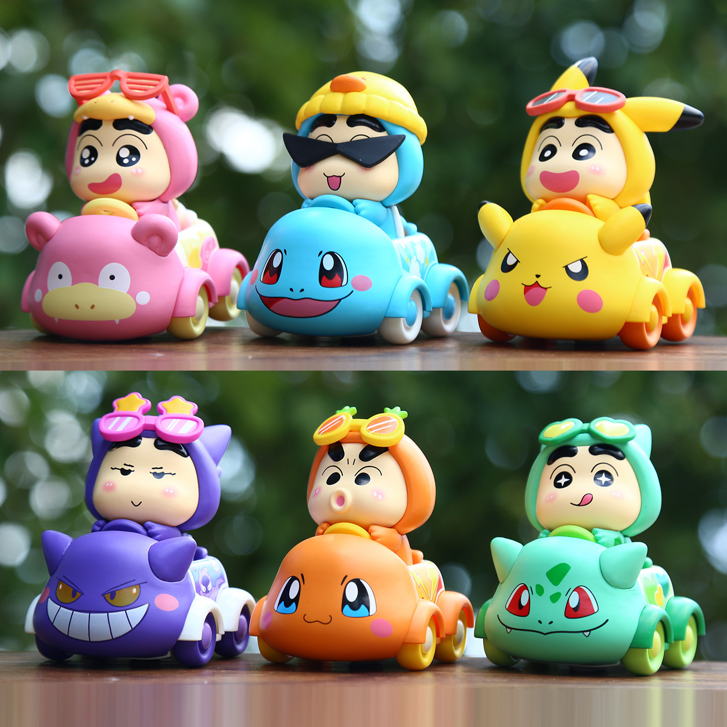 ของเล่นแฟชั่นรุ่นใหม่ โมเดลฟิกเกอร์ซีรีส์เจ้าตูบน้อยขับรถ ไอเดียสร้างสรรค์ รูปสัตว์น่ารัก การ์ตูน ของประดับแนวฮีลลิ่ง ของขวัญ
