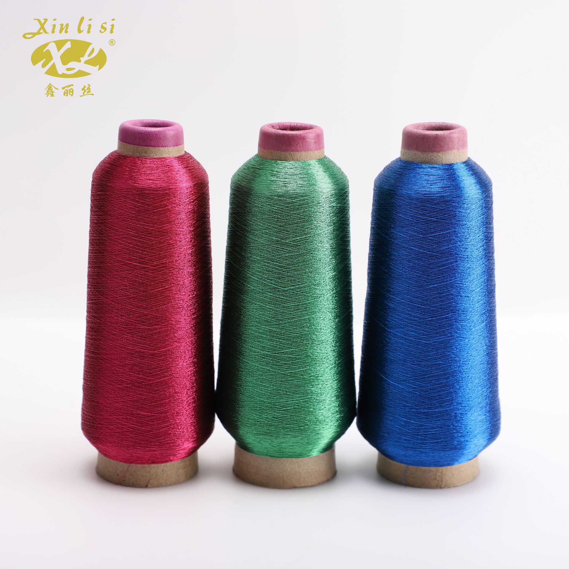 4000 미터 150D 컬러 시리즈 참깨 골드와 실버 실 금속 와이어 컴퓨터 자수 스레드 크로스 스티치