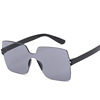 Square trend sunglasses, 2023 collection, European style