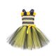 Yellow little bee animal costume Halloween Children's cosplay costume girls' dance performance pettiskirt