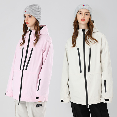 Women's Snowsports Jacket 21st Snowsports New Model Windproof Warm Breathable Dual-Skis Snowsports Jacket