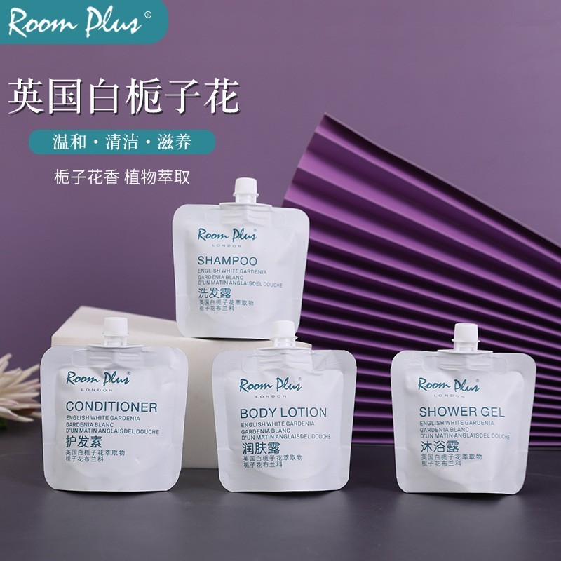 ROOMPLUS クチナシ シャンプー シャワージェル トラベル トイレタリー セット 男女兼用 ポータブル 正規品 小型パッケージ|undefined