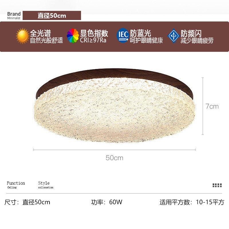 意式轻奢客厅灯吸顶灯法式复古中古风设计师卧室书房灯全光谱灯具|undefined