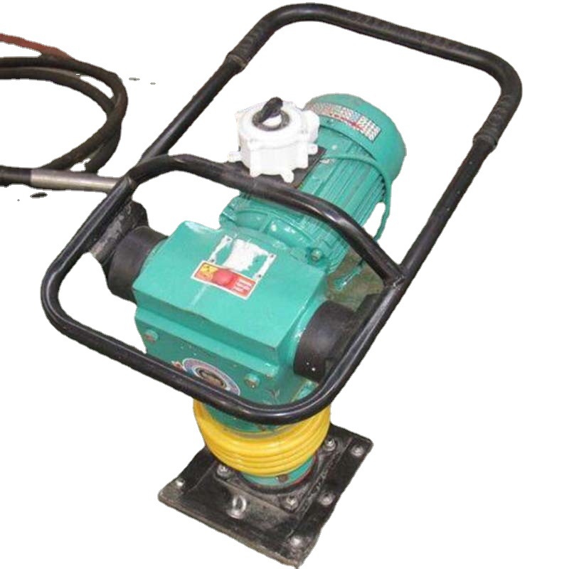 地基地面夯土机 电动冲击夯 路面打夯机 手扶式冲击夯