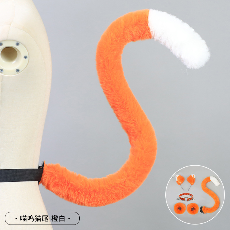 手作日系獣耳カチューシャかわいいぬいぐるみ猫耳Lolita頭飾りキツネ耳アクセサリー猫耳カチューシャ