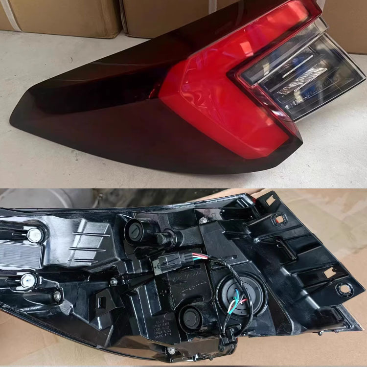 Aplicable a Honda 22 - 23 años modelo conjunto de lámpara trasera de rejilla lámpara de freno trasera lámpara de marcha atrás interior y exterior cubierta de luz de dirección