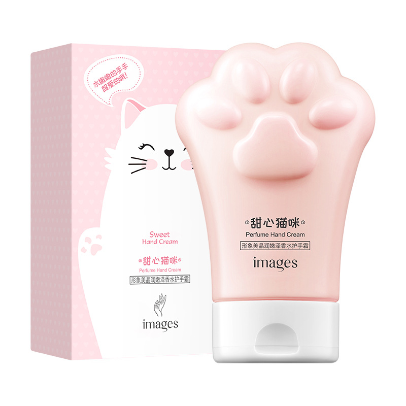 Imagen belleza agua ondulación cristal transparente perfume mano crema hidratante mejora de la mano hidratante mejora áspera refrescante no pegajosa fragancia crema de mano