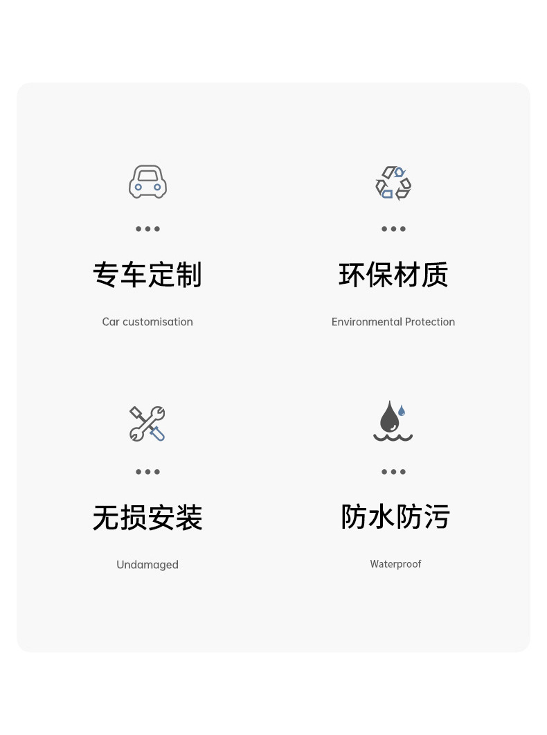 Cross-Border Applicable Accessories for Tesla Model Y/3 Mud Flaps, Car Mud Guard Parts, Modification Parts Wholesale