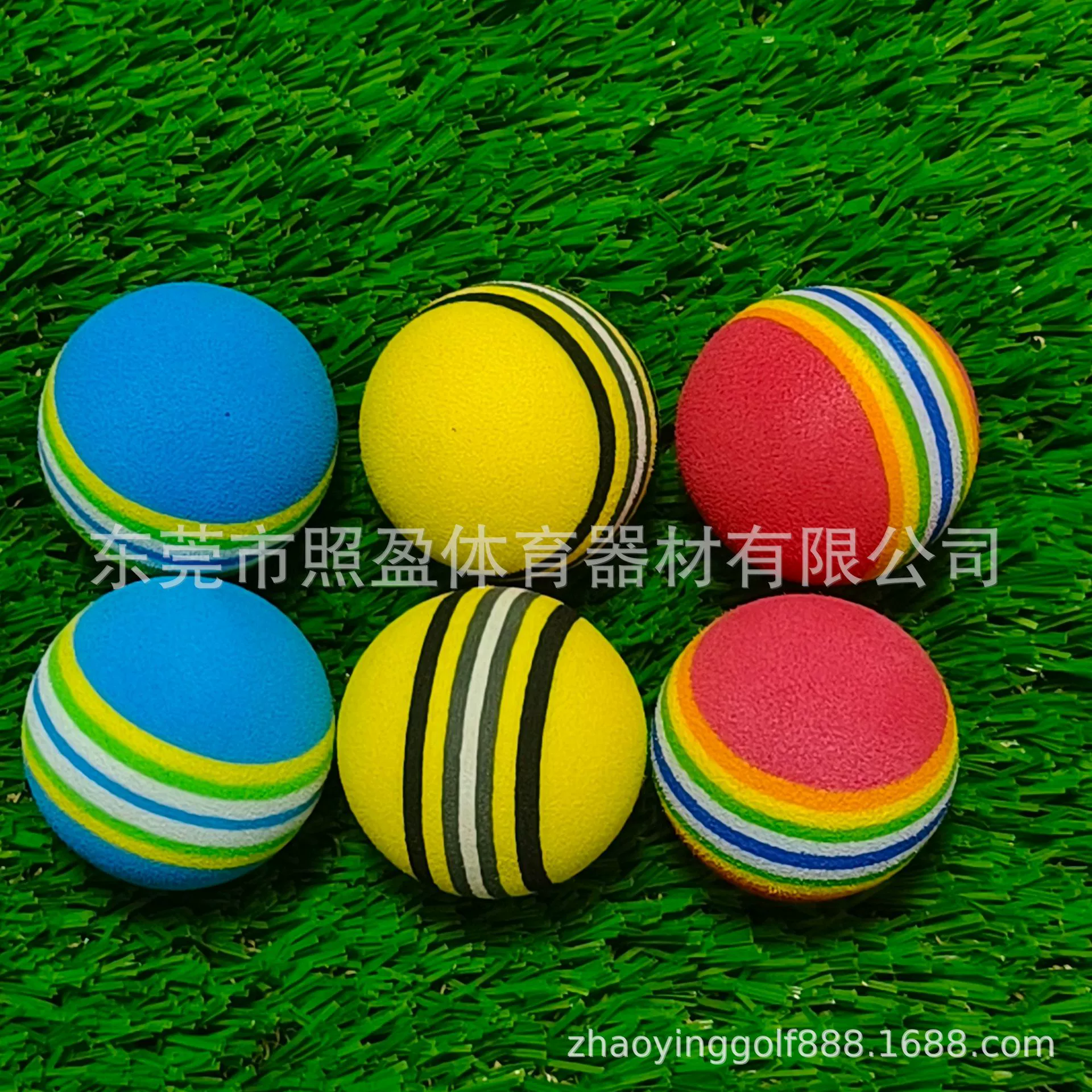 Заводская поставка EVA Ball EVA цвет красный шар EVA гольф Крытый мяч губчатый шар 42 мм/38 мм