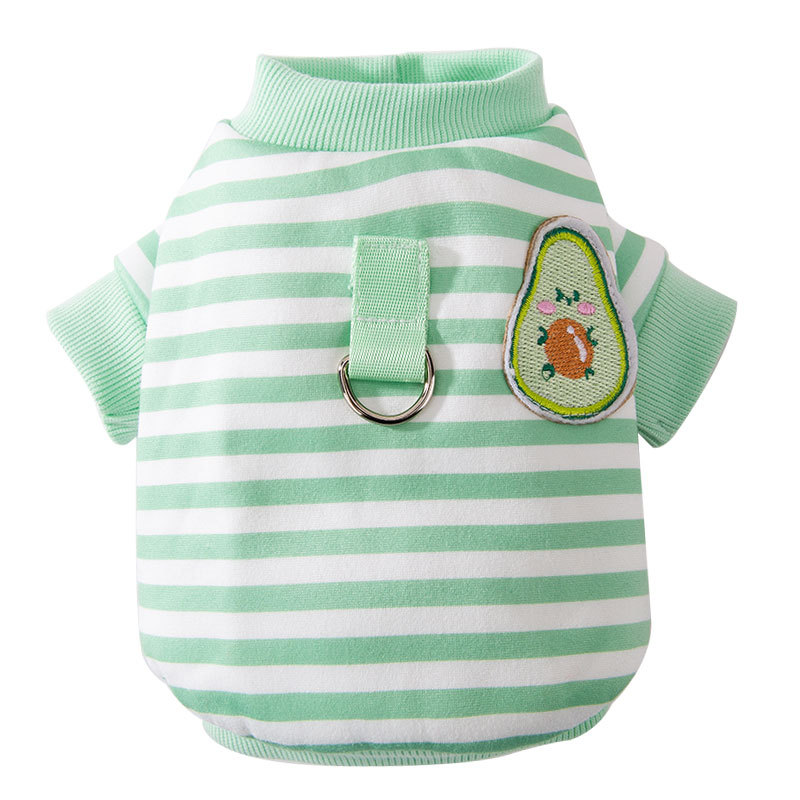 Otoño e Invierno Perro Japonés y Coreano de dibujos animados lindo suéter de dos piernas gato tracción cálido invierno ropa para perros mascotas