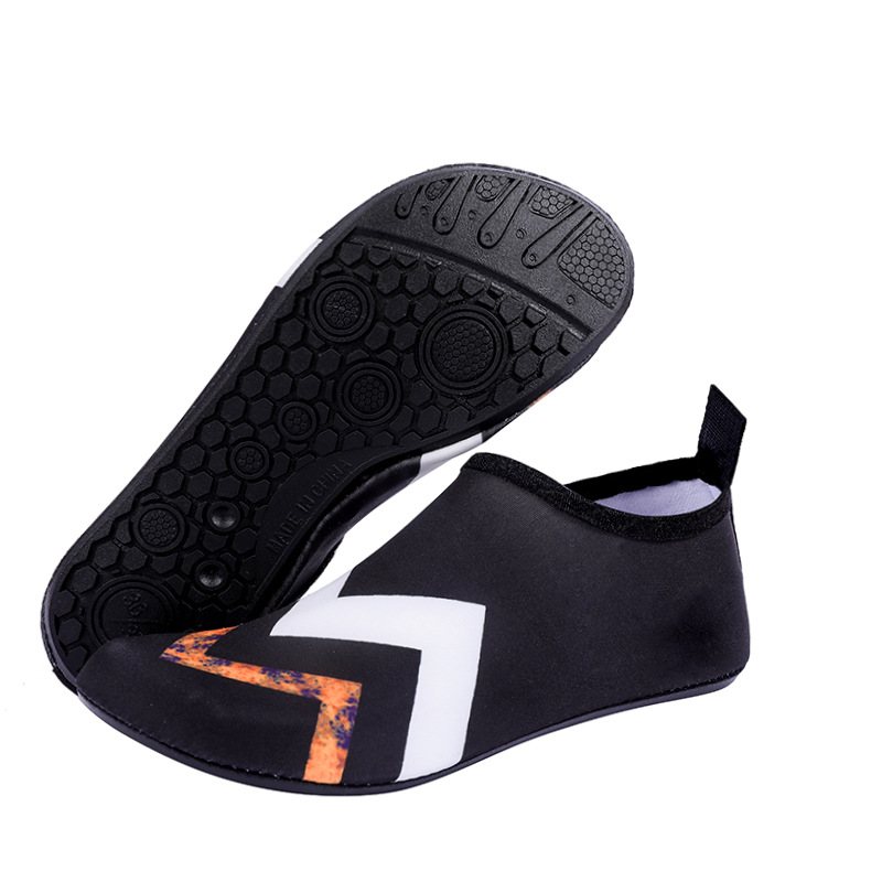 Zapatos de playa-negro y rojo