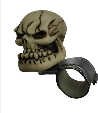 Cross-border Skull Car Modified Steering Wheel Booster Ball Personalized Booster Ball Car Booster Labor Saving Ball