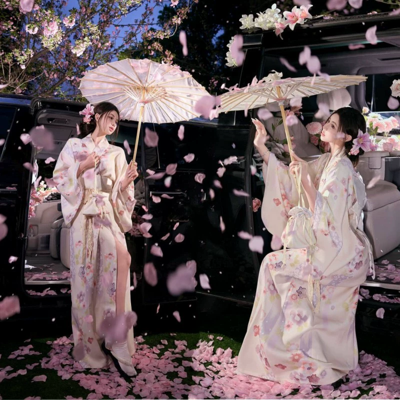 Japanese multicoloured bathrobe, dress