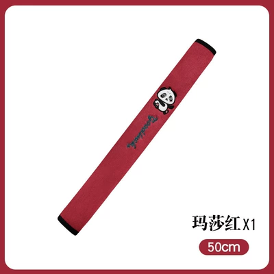 Seasons Universal Cartoon Protective Cover — Seat belt shoulder pad - panda-style-martha-red-50-cm-1-pack