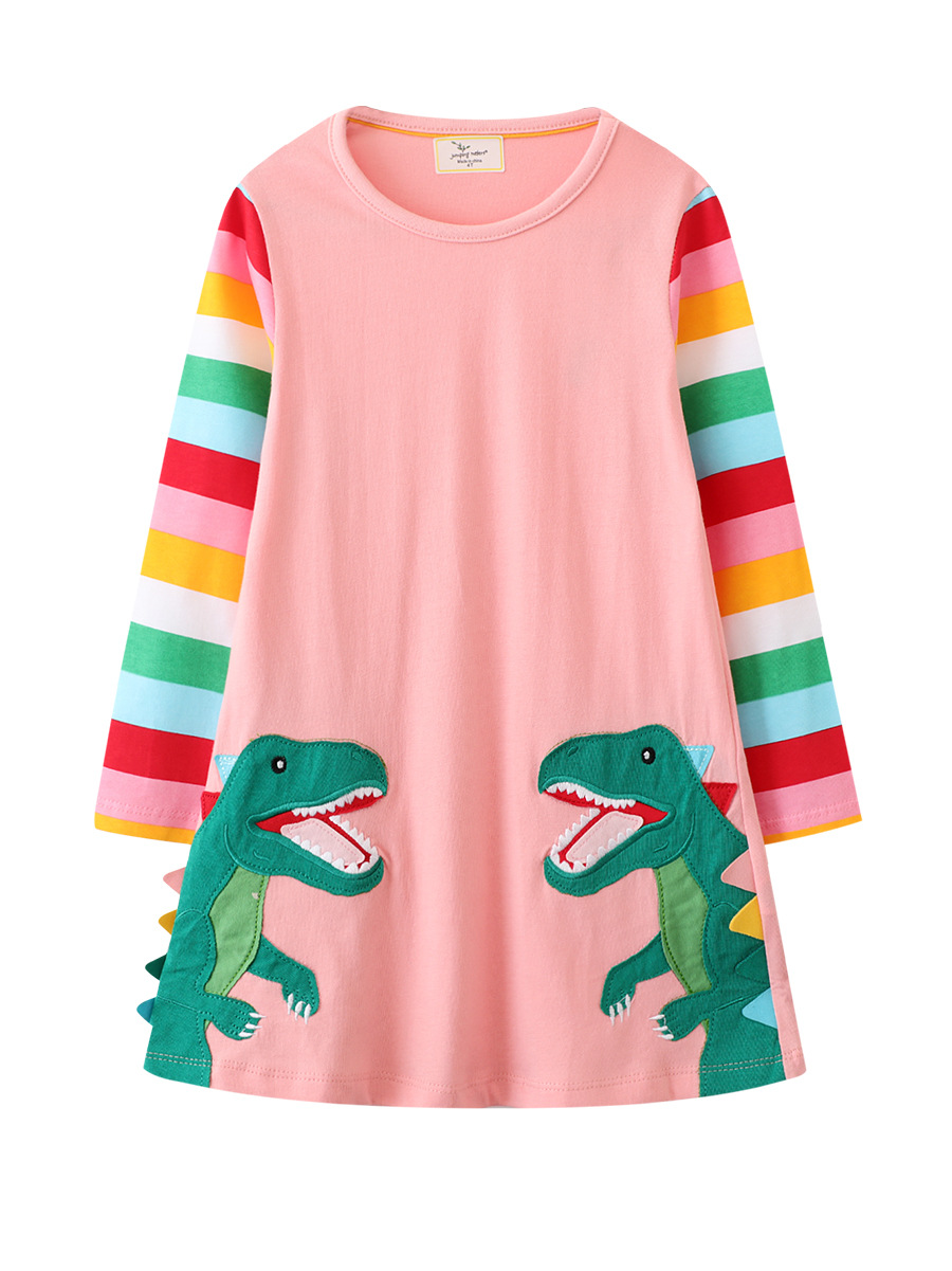 Vestidos de princesa estilo europeo y americano para niñas, novedades 2026, vestidos de bebé, ropa infantil de primavera y otoño, distribución transfronteriza.