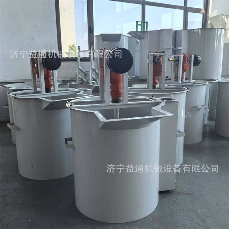 Пневматический смеситель для горных работ JQW-500, пневматический смеситель для горных работ JQW-230, двухслойный смесительный бак