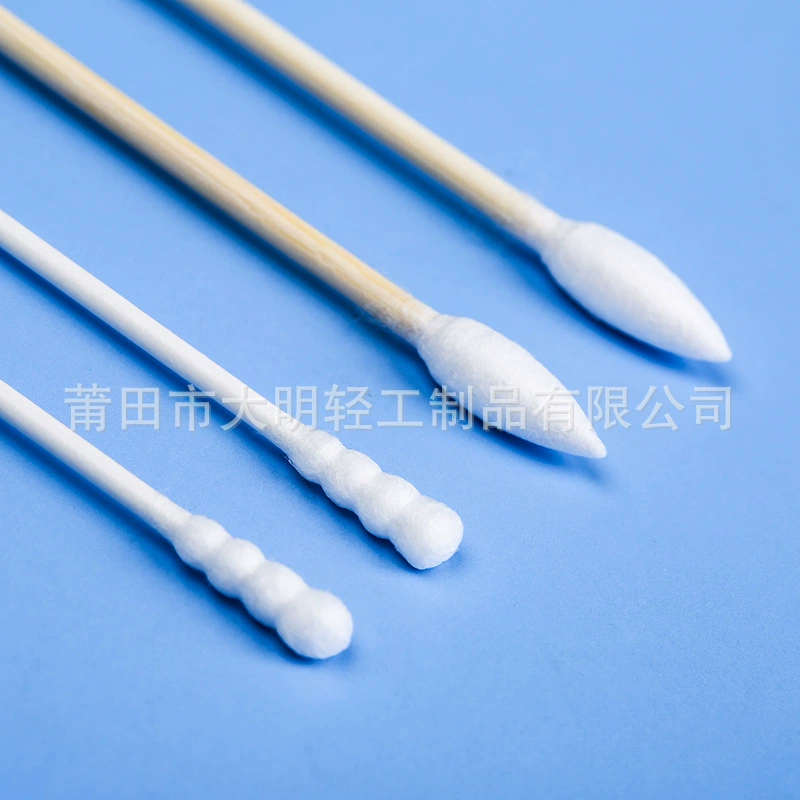 Маленькая мокса Лето угрей акне палочка одноразовые акне палочка для очистки лица спиральная головка черный ватный тампон оптом