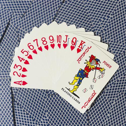 Blue Bee Poker Cards, Full Box of 100 Decks, Directly Shipped by Wangsheng Manufacturer, High-Grade Thickened Upgraded Version, Durable Playing Cards