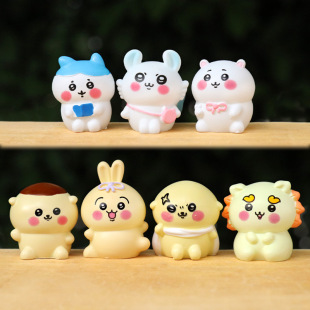 New Trendy Play Bear Hand-held Doll Cautable Giika Wow Small Eight Usaqi Doll Car Decoration Small Ornaments