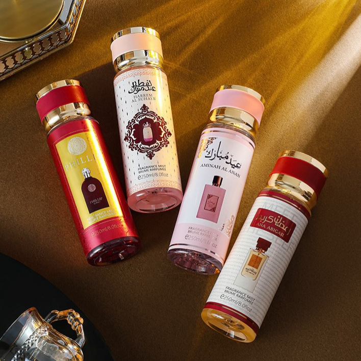 Sudeste asiático transfronterizo Dubai fragancia neutra perfume auténtico perfumes duraderos cosméticos aerosol corporal fábrica comercio al por mayor