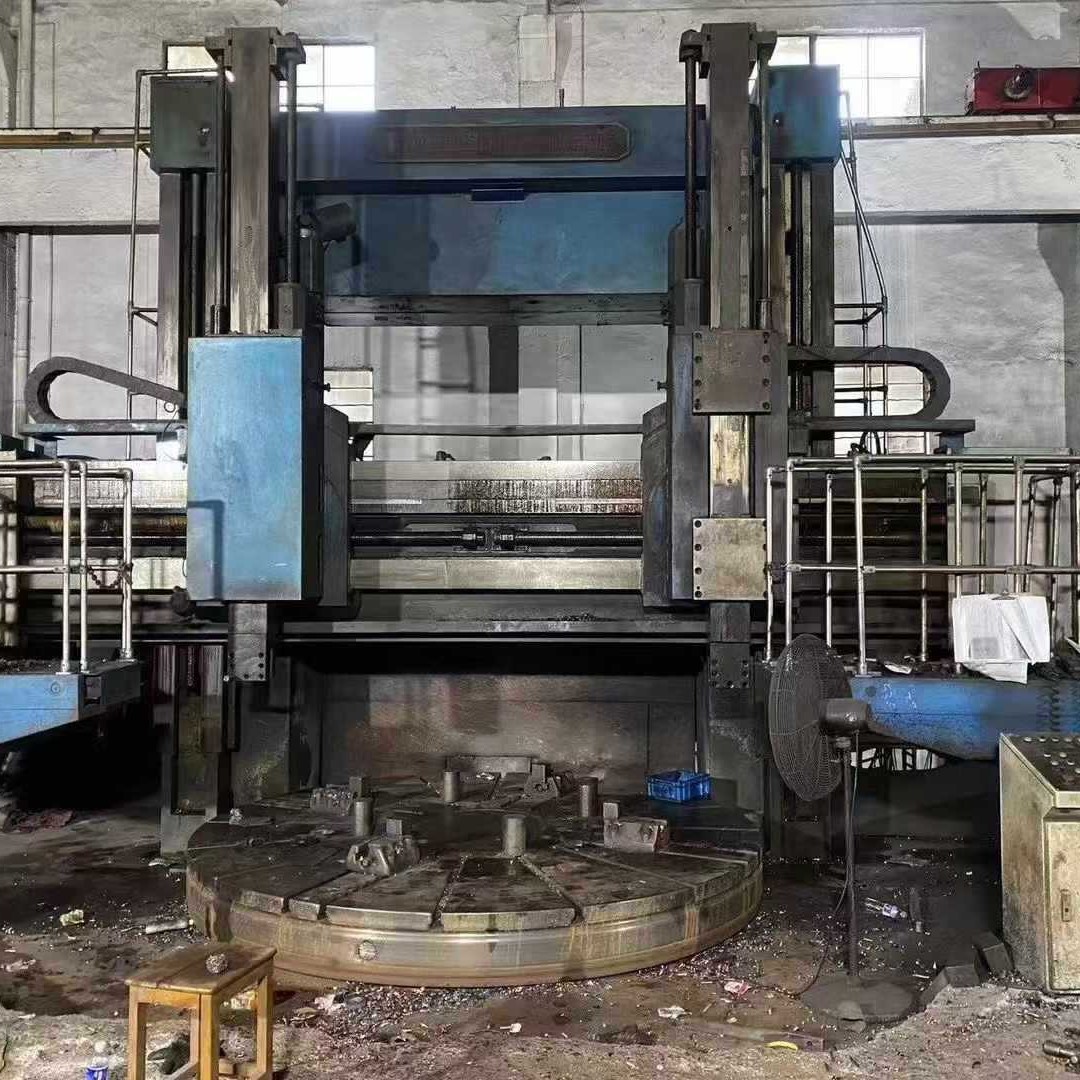 转让二手齐重DVT350x25-32双柱立式车床车削直径3.5米