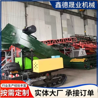 鑫德晟业 履带式扒谷机 多功能组合式扒谷装车机 出仓扒粮机