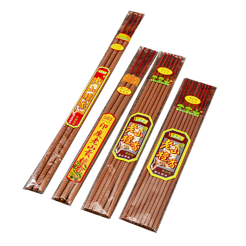 メーカー卸売り4時間6時間8時間12時間天然ねじ香家庭用棒香供仏朝晩の勉強