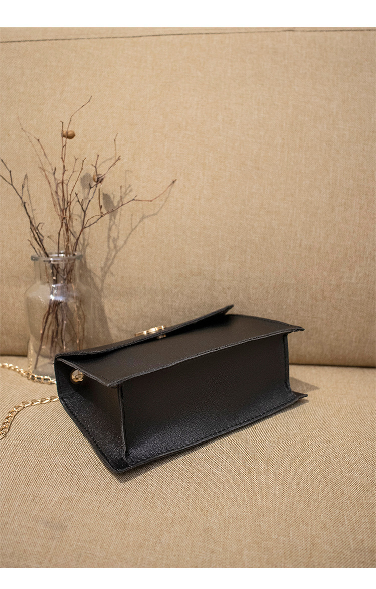 Women's Small Pu Leather Butterfly Fashion Square Flip Cover Crossbody Zip-up bag display picture 16