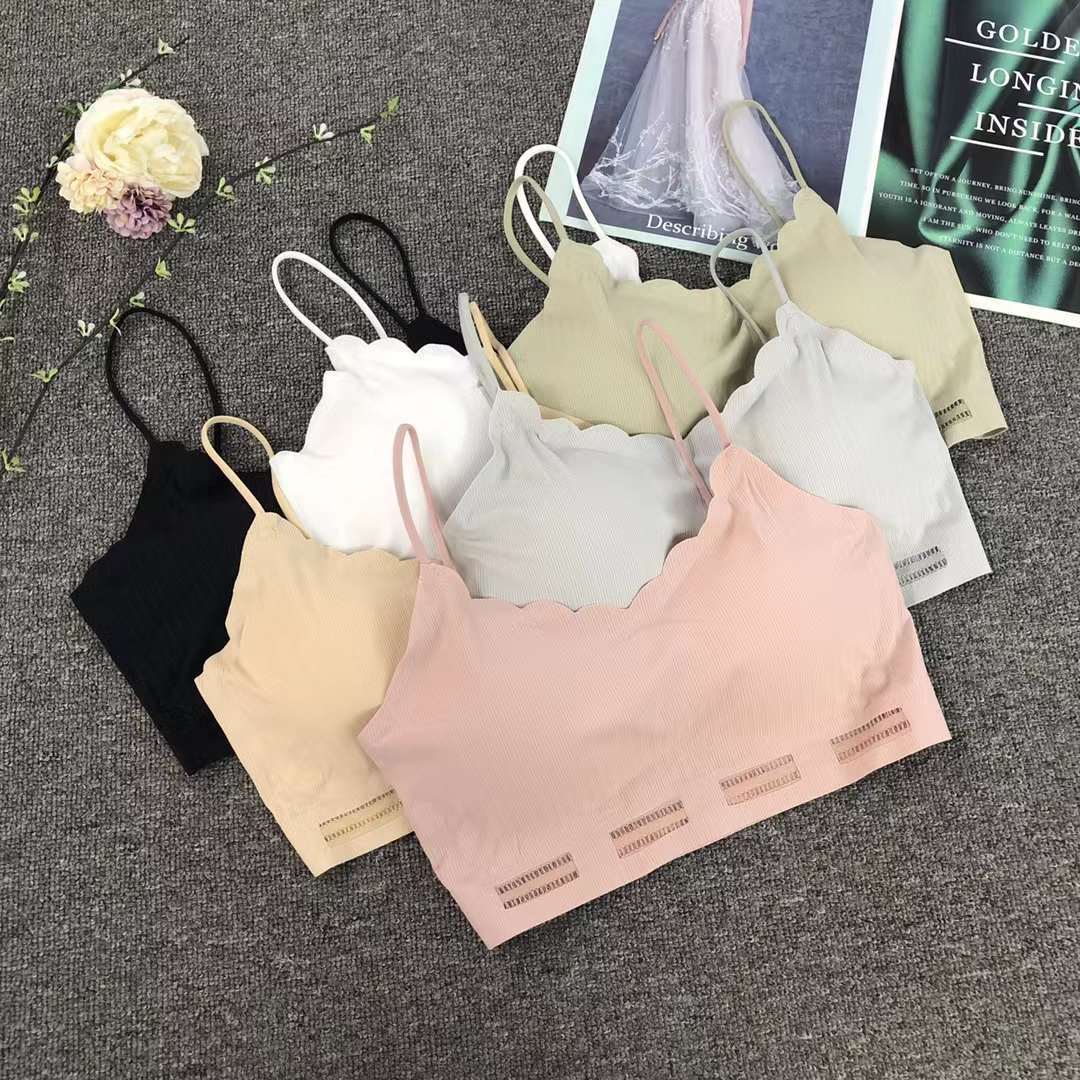 Nuevo chaleco sin costuras de alta elasticidad de alta calidad de dama sin anillo de acero bra de yoga ropa interior deportiva mujer al por mayor