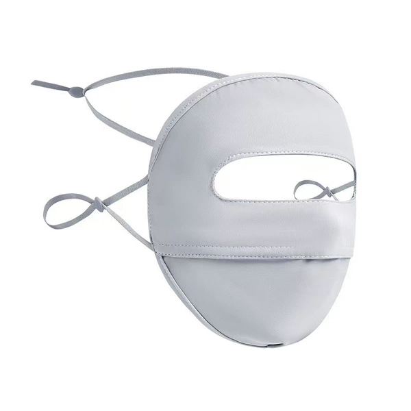 Light gray (UPF50+ sun protection mask)